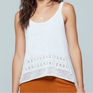 Band of Gypsies Santa Monica Sweater Tank Top NWT